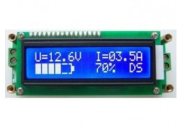 6V、12V、24Vの鉛蓄電池用LCD残量ゲージ