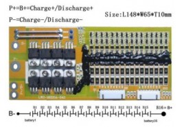 59.2V 16Sリチウムイオン電池バッテリー管理システム